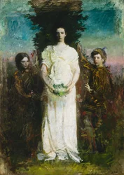 Mes enfants (Mary, Gerald et Gladys Thayer)
